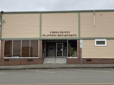 Coos County Planning Department 60 E. Second St. Coquille OR 97423